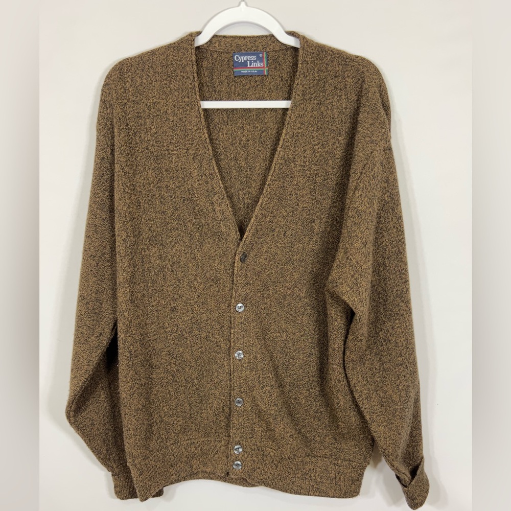 Vintage Cypress Links Button Cardigan Sweater Men’s L